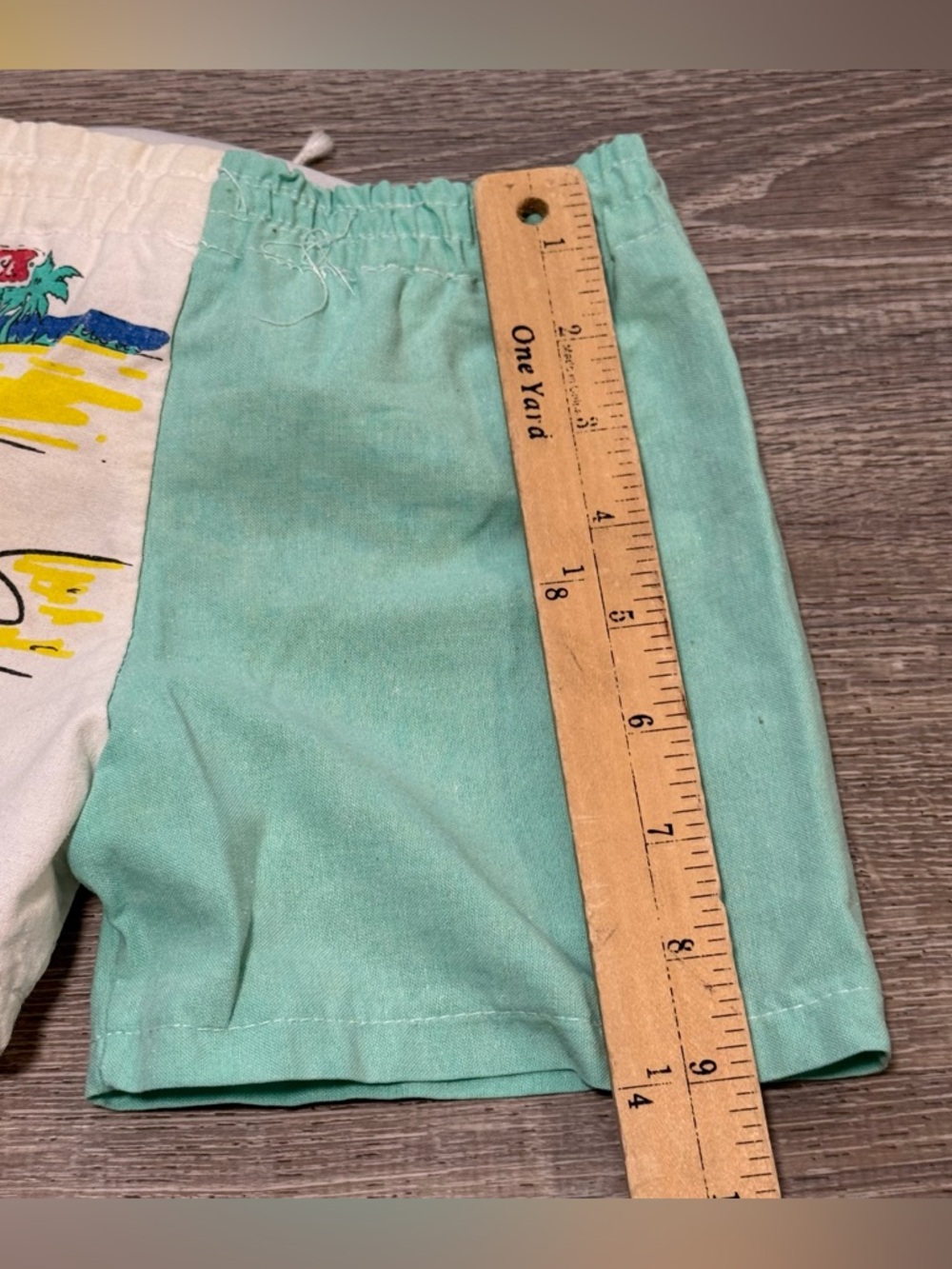 Vintage Walt Disney Mickey kids swim trunks boys baby toddler 2T - Picture 5 of 7